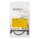 StarTech.com cable de 50cm USB-C a USB-C con entrega de alimentación de 5A, USB Tipo C, ideal para carga y transferencia de datos, SKU: USB2C5C50CM