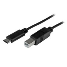 StarTech.com Cable de 2m USB-C a USB B Macho a Macho - Conector USB 2.0 para transferencia de datos de alta velocidad. SKU: USB2CB2M