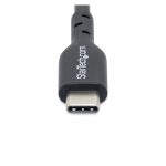 StarTech.com cable de carga USB-C de 1 metro, USB 2.0, 60W, 3A, cubierta de TPE, macho a macho, SKU USB2CC1MNC