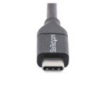 Cable StarTech.com USB-C de 3 metros a USB-C Macho a Macho USB 2.0, SKU USB2CC3M. Ideal para carga rápida y transferencia de datos en dispositivos móviles USBC.