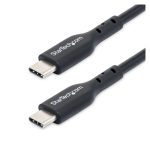 StarTech.com Cable de Carga USB-C de 3 metros, ideal para portátiles, tablets y móviles, con entrega de alimentación PD de 60W y SKU USB2CC3MBKE.