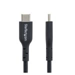StarTech.com Cable de Carga USB-C de 3 metros, ideal para portátiles, tablets y móviles, con entrega de alimentación PD de 60W y SKU USB2CC3MBKE.