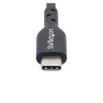 StarTech.com Cable de Carga USB-C de 3 metros, ideal para portátiles, tablets y móviles, con entrega de alimentación PD de 60W y SKU USB2CC3MBKE.