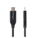 StarTech.com cable de 0,5 metros USB-C para carga y sincronización con Power Delivery de 60W y 3A, SKU: USB2CC50CM