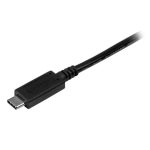Cable adaptador StarTech.com de 1 metro USB-C a Micro B, compatible con USB 2.0 y SKU USB2CUB1M