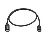 StarTech.com Cable Adaptador de 50cm USB-C a Micro USB-B, USB 2.0, SKU USB2CUB50CM. Conector compacto y reversible, ideal para cargar dispositivos compatibles.