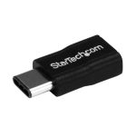 StarTech.com Adaptador USB-C a Micro-USB macho a hembra, compatible con USB 2.0. SKU USB2CUBADP