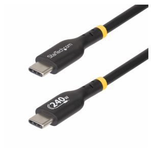 StarTech.com Cable de Carga USB-C de 2m, certificación USB-IF y PD de 240W, SKU USB2EPR2M
