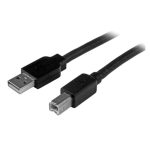StarTech.com Cable de 15 Metros USB B Macho a USB A Macho Activo Amplificado USB 2.0, SKU USB2HAB50AC