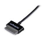 StarTech.com Cable Adaptador de 2 metros con Conector Dock USB para Samsung Galaxy Tab en color Negro, SKU USB2SDC2M