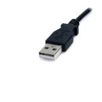 Cable de alimentación StarTech.com de 91cm, USB A a conector Barril 5,5mm para suministro de energía - SKU: USB2TYPEM