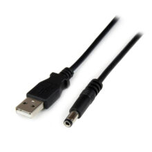 StarTech.com cable adaptador de 2 metros USB A macho a conector tipo barril N, SKU USB2TYPEN2M