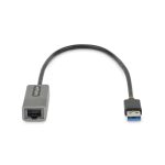 StarTech.com Adaptador USB 3.0 a Ethernet Gigabit de 10/100/1000 para portátiles con cable incorporado de 30cm, SKU USB31000S2
