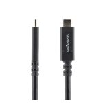 StarTech.com Cable de 1,8 metros USB-C a USB-C con Power Delivery de 5 amperios, certificado para Chromebook y USB-IF, SKU USB315C5C6