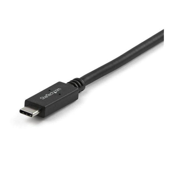 StarTech.com Cable de Carga y Sincronización USB-A a USB-C de 1m - Cable USB de 10Gbps - Cable de Datos USB-A a USB Tipo C - M/M - Negro 2 StarTech.com Cable cargando dispositivo móvil