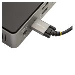 StarTech.com Cable USB-C de 50 cm con tornillos laterales, 10Gbps, USB 3.2 Gen 2, compatible con PD de 100W y modo Alt DP. SKU: USB31CCSLKV50CM