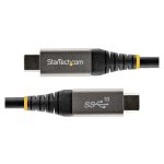 Imagen del StarTech.com Cable de 1m USB-C de 10Gbps con Certificación USB-IF, compatible con USB 3.2 Gen 2 y Carga por Entrega de Alimentación PD de 100W (5A), SKU USB31CCV1M