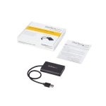 StarTech.com adaptador gráfico externo USB 3.0 a DisplayPort, doble 4K a 60 Hz, SKU USB32DP24K60