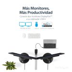 StarTech.com adaptador gráfico externo USB 3.0 a DisplayPort, doble 4K a 60 Hz, SKU USB32DP24K60