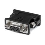 Imagen del adaptador StarTech USB32DVIPRO que convierte USB 3.0 a DVI y VGA, soportando una resolución de hasta 2048x1152. Ideal para monitores externos y compatible con Mac y Windows.