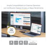 StarTech.com Adaptador Gráfico Externo USB 3.0 a HDMI UltraHD 4K 30Hz, certificado DisplayLink, compatible con Mac y Windows, SKU USB32HD4K