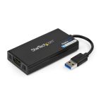 StarTech.com Adaptador Gráfico Externo USB 3.0 a HDMI UltraHD 4K 30Hz, certificado DisplayLink, compatible con Mac y Windows, SKU USB32HD4K