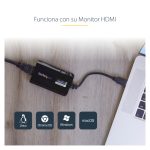 StarTech.com Adaptador USB 3.0 HDMI certificado con DisplayLink, resolución 1920x1200, SKU USB32HDPRO