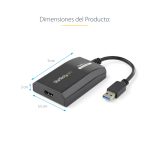 StarTech.com Adaptador USB 3.0 HDMI certificado con DisplayLink, resolución 1920x1200, SKU USB32HDPRO