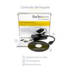 StarTech.com Adaptador USB 3.0 HDMI certificado con DisplayLink, resolución 1920x1200, SKU USB32HDPRO