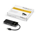 Imagen del StarTech.com Cable Adaptador USB 3.0 a HDMI/VGA, 4K 1080, convertidor externo de vídeo compatible con Mac y Windows. SKU USB32HDVGA.