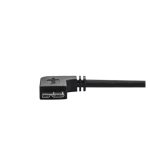 StarTech.com cable delgado de 1 metro Micro USB 3.0 acodado a la derecha a USB A, SKU USB3AU1MRS