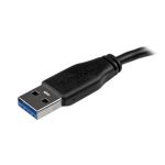Imagen del StarTech.com Cable micro USB 3.0 delgado de 2 metros, SKU: USB3AUB2MS. Ideal para transferencias rápidas de datos.