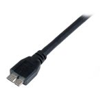 Cable certificado USB 3.0 Super Speed de 1 metro de StarTech.com, con conector Micro USB B macho a USB A macho, SKU USB3CAUB1M