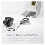 Capturadora de vídeo StarTech USB 3.0 a HDMI, DVI, VGA y Vídeo por Componentes. Grabador de vídeo HD 1080p a 60fps. SKU USB3HDCAP