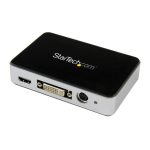 Capturadora de vídeo StarTech USB 3.0 a HDMI, DVI, VGA y Vídeo por Componentes. Grabador de vídeo HD 1080p a 60fps. SKU USB3HDCAP