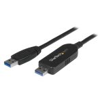 Cable de transferencia de datos USB 3.0 de 1,8 metros de StarTech.com para ordenadores Mac y Windows, SKU USB3LINK.
