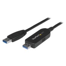 Cable de transferencia de datos USB 3.0 de 1,8 metros de StarTech.com para ordenadores Mac y Windows, SKU USB3LINK.