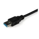 Cable SATA a USB de StarTech.com con soporte UASP para transferencia de datos rápida. SKU: USB3S2SAT3CB
