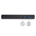 StarTech.com Docking Station USB 3.0 para dos monitores con conexiones DVI y soporte vertical. SKU: USB3SDOCKDD