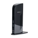 StarTech.com Docking Station USB 3.0 de 2 Monitores para Portátil con HDMI y DVI/VGA, hub ladrón 6x USB-A, GbE y audio, SKU USB3SDOCKHD