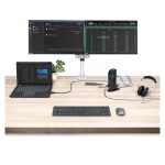 StarTech.com Docking Station USB 3.0 de 2 Monitores para Portátil con HDMI y DVI/VGA, hub ladrón 6x USB-A, GbE y audio, SKU USB3SDOCKHD