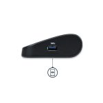 Estación de acoplamiento StarTech.com USB 3.0 para 2 monitores con conexiones HDMI, DVI y VGA. Incluye hub ladrón con 3 puertos USB-A, Ethernet y audio. SKU: USB3SDOCKHDV