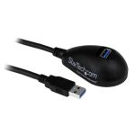StarTech.com cable USB 3.0 SuperSpeed de 1,5 metros para extensión tipo A macho a hembra, SKU USB3SEXT5DKB