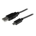 StarTech.com Cable Corto Micro USB de 15cm, SKU USBAUB15CMBK, ideal para conexiones compactas y dispositivos móviles.