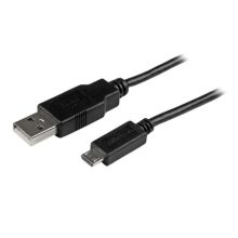 StarTech.com Cable Corto Micro USB de 15cm, SKU USBAUB15CMBK, ideal para conexiones compactas y dispositivos móviles.