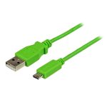 Cable Micro USB verde de 1 metro StarTech.com USBAUB1MGN, ideal para cargar y sincronizar dispositivos