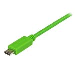 Cable Micro USB verde de 1 metro StarTech.com USBAUB1MGN, ideal para cargar y sincronizar dispositivos