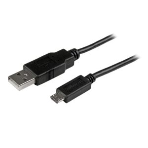 StarTech.com cable largo de carga y sincronización Micro USB de 3 metros M/M de 24AWG, SKU USBAUB3MBK