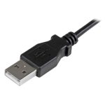 StarTech.com Cable de 0,5m Micro USB acodado a la derecha para carga y sincronización de smartphones o tablets, SKU USBAUB50CMRA