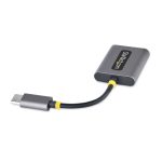 Divisor USB-C de Auriculares StarTech.com, Adaptador USB Tipo C a 2 Auriculares con Micrófono, SKU USBC-AUDIO-SPLITTER